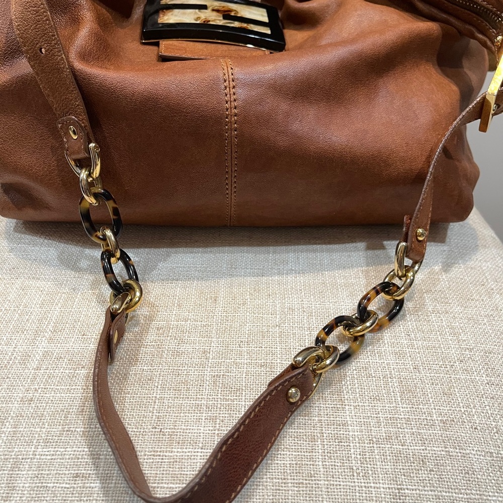 Fendi hobo soft leather bag - Picture 3 of 5